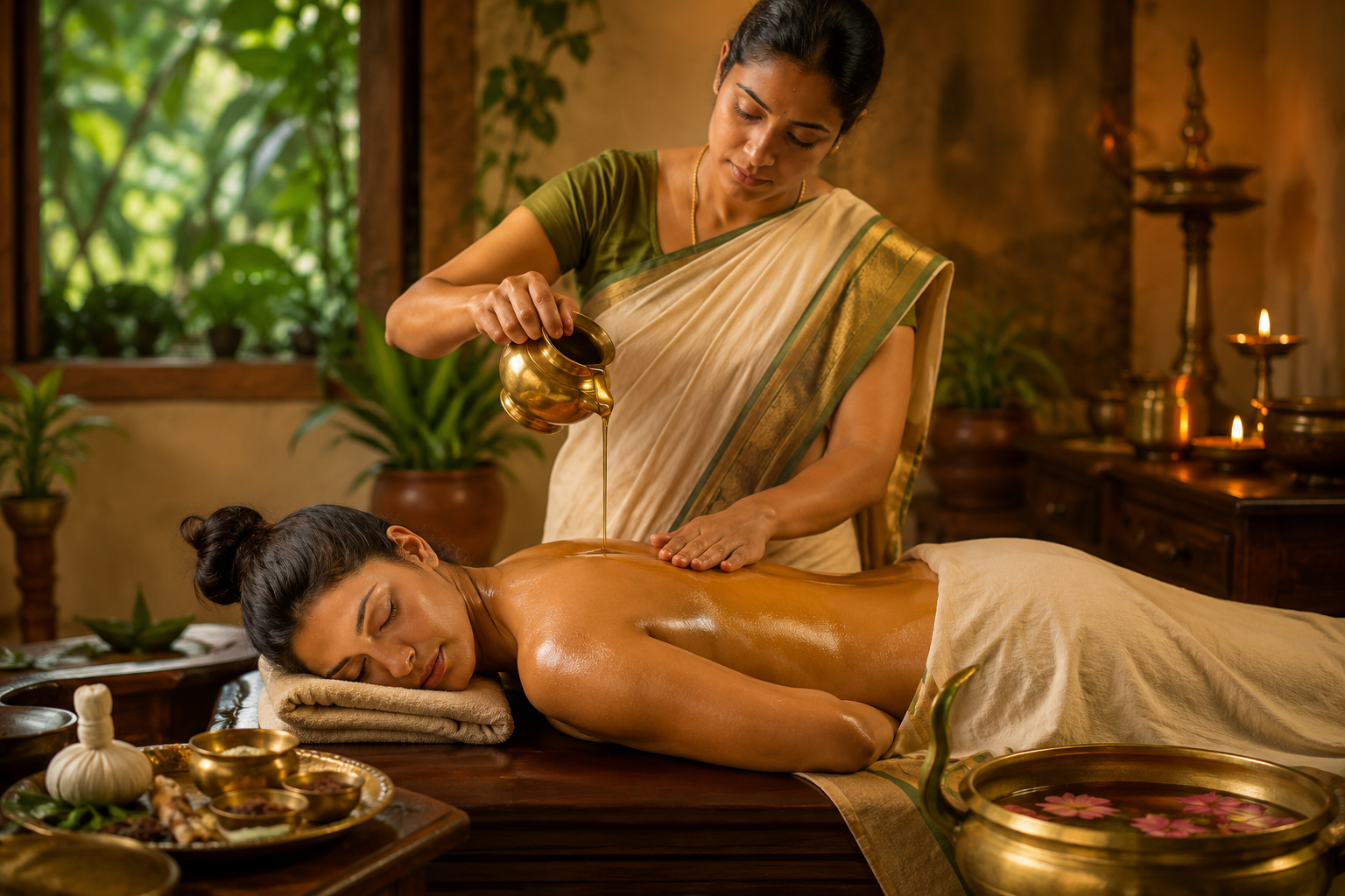 Anatomical recovery through traditional Thai massage at 4M Spa