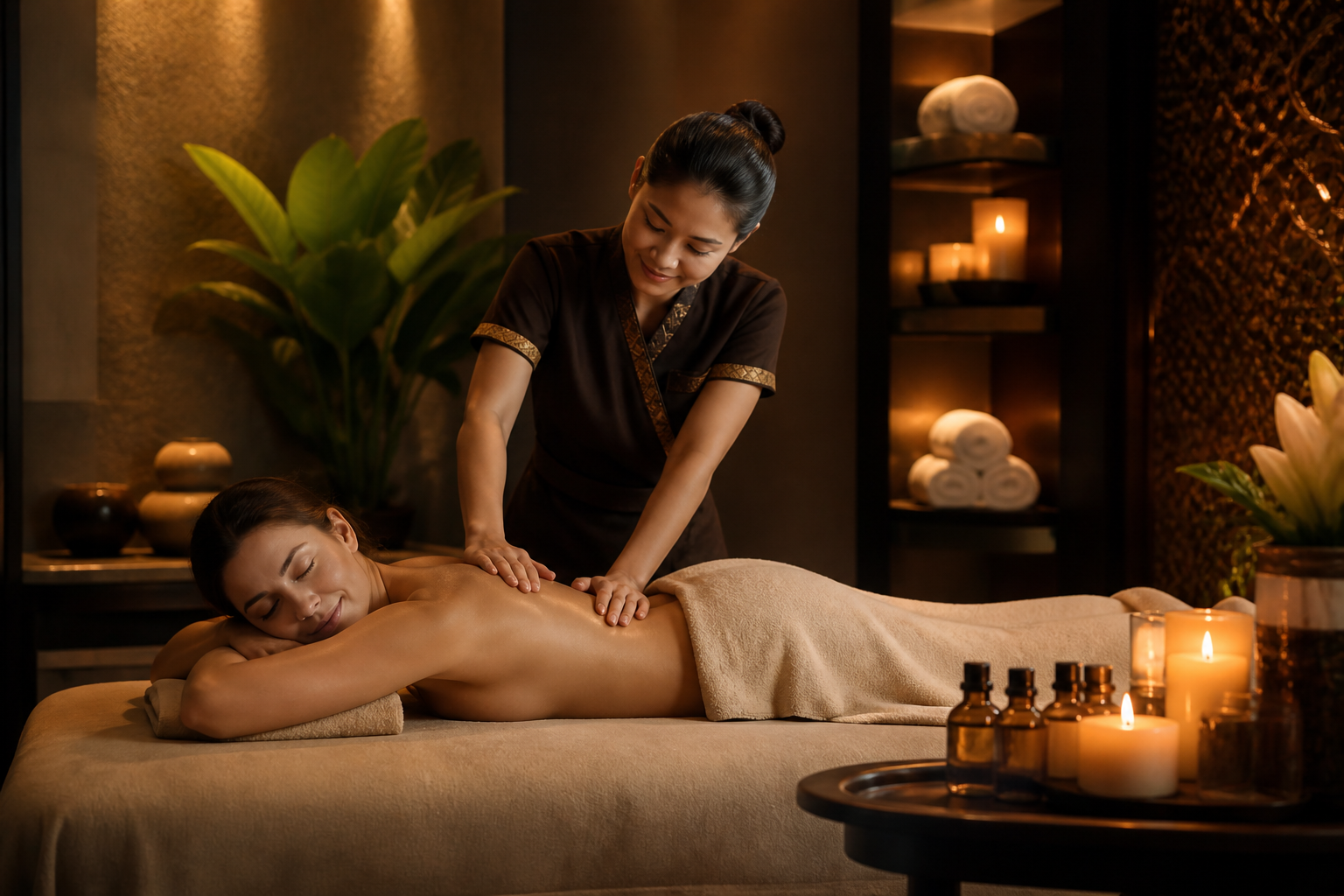 Posture Correction Massage at 4M Salon and Spa Chennai