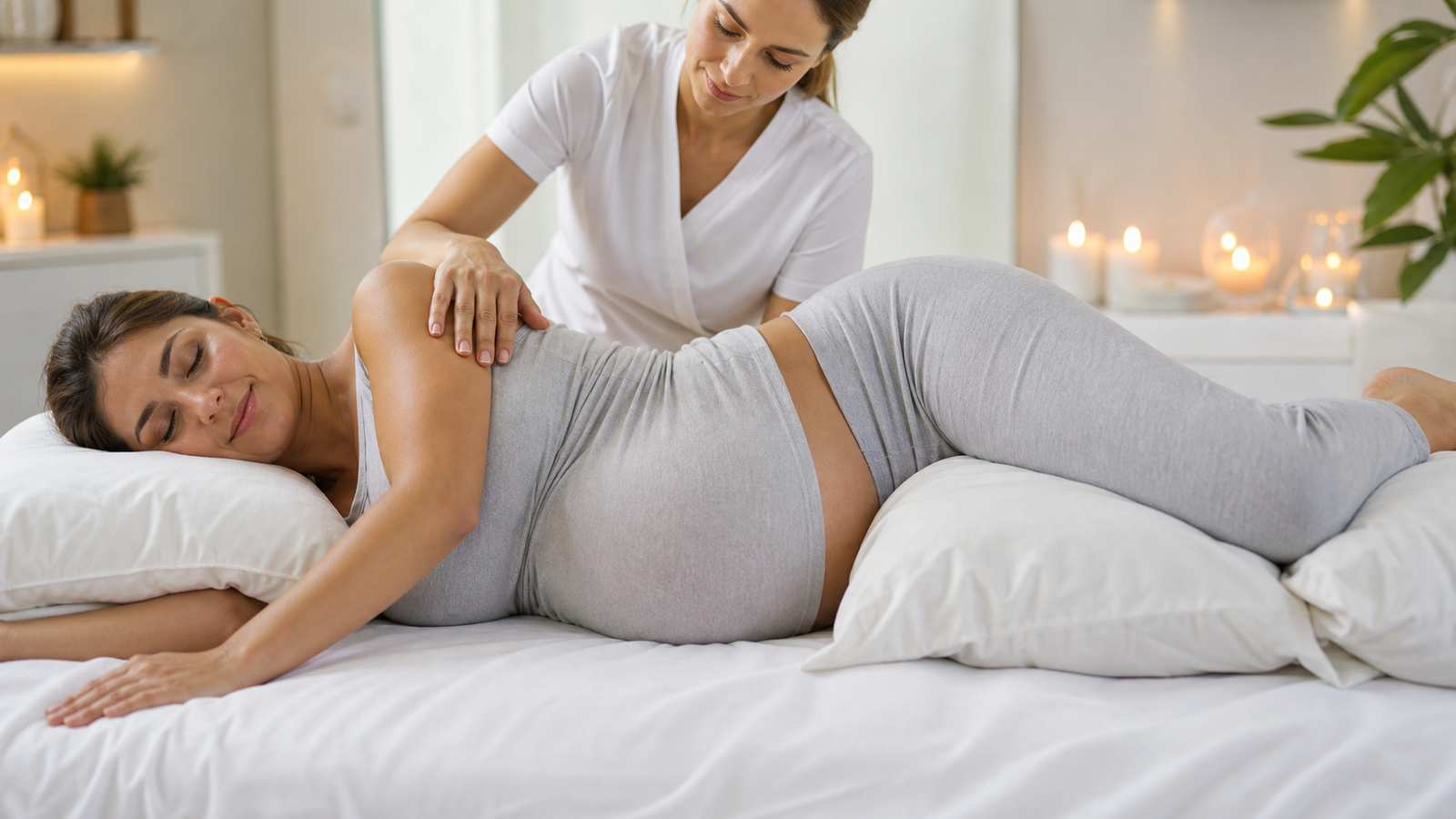 Prenatal Massage for Pregnancy Comfort at 4M Salon and Spa
