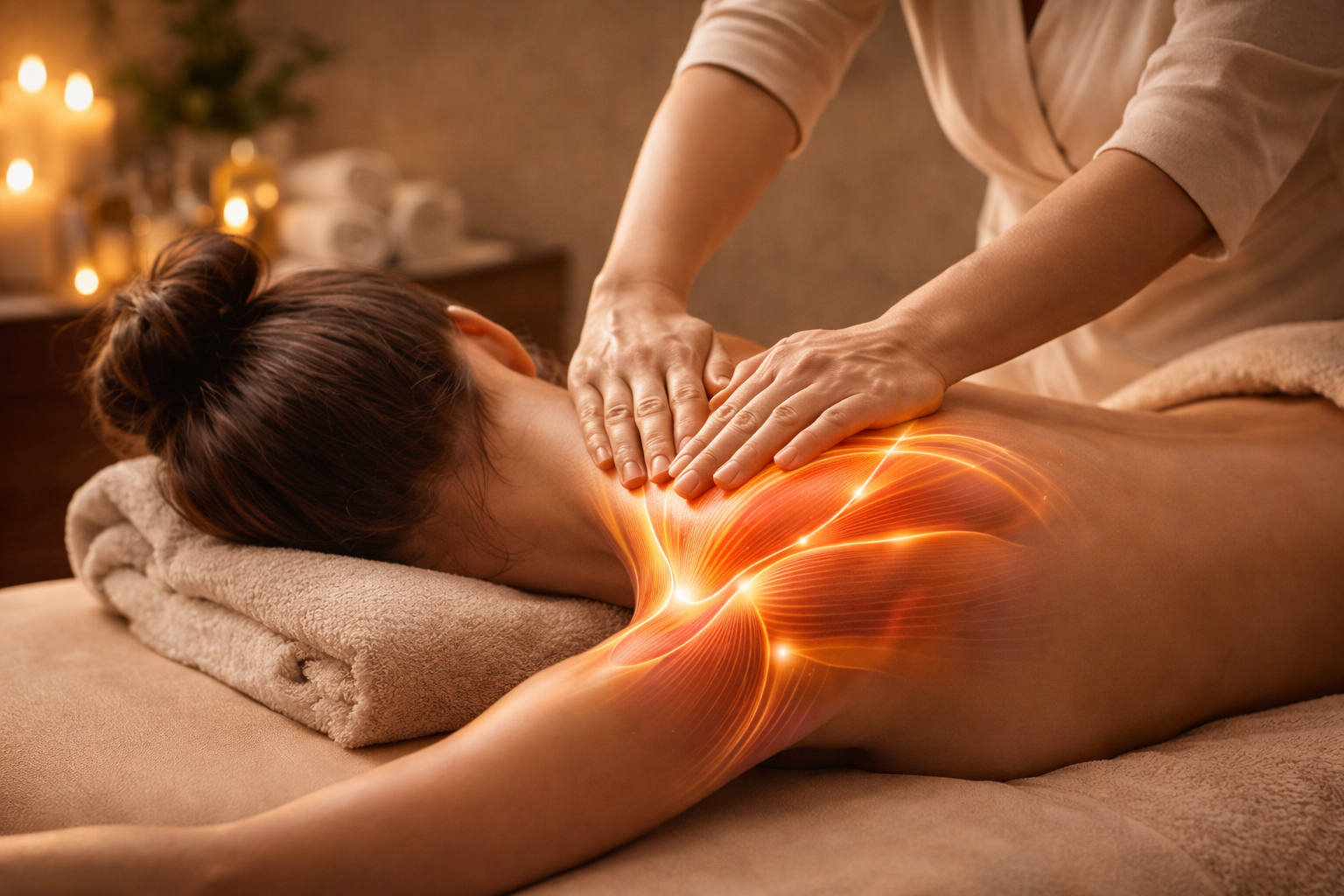 Deep Tissue Massage for Muscle Pain at 4M Salon and Spa