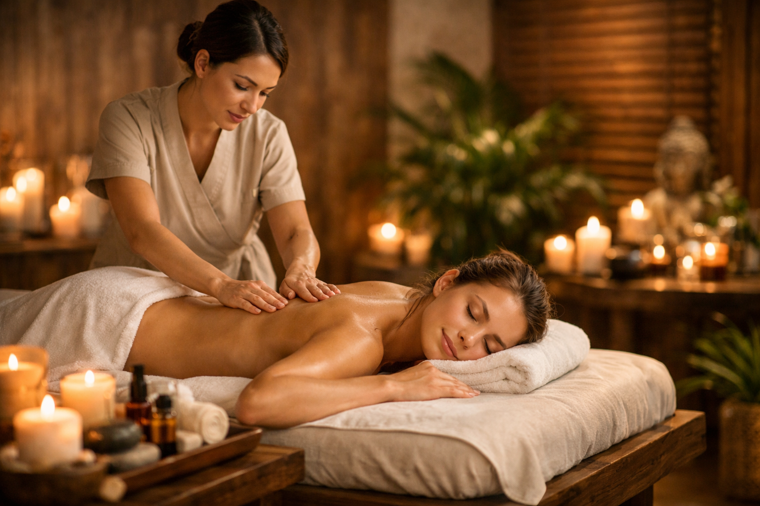 Expert Massage Therapy at 4M Salon and Spa Chennai